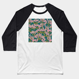 Floral pattern design Baseball T-Shirt